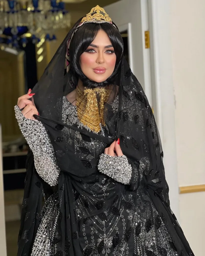نمونه عروس سالن زیبایی گیوا یاسوج