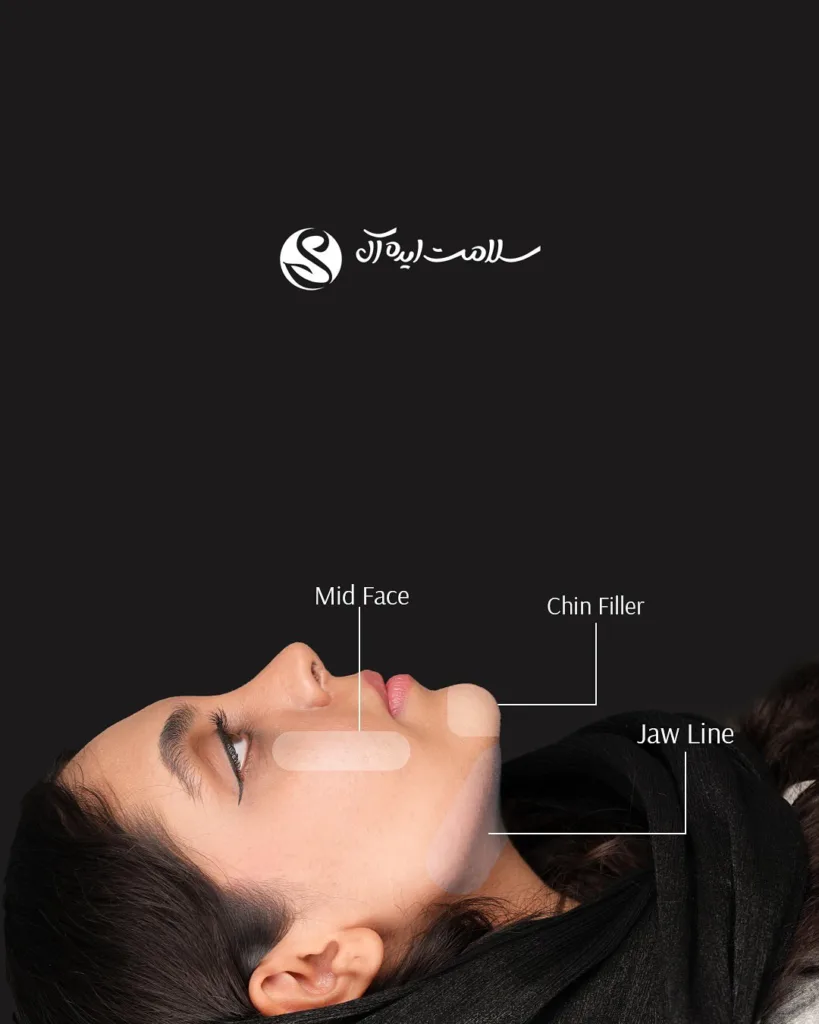 نمونه کار کلینیک زیبایی سلامت ایده آل مشهد