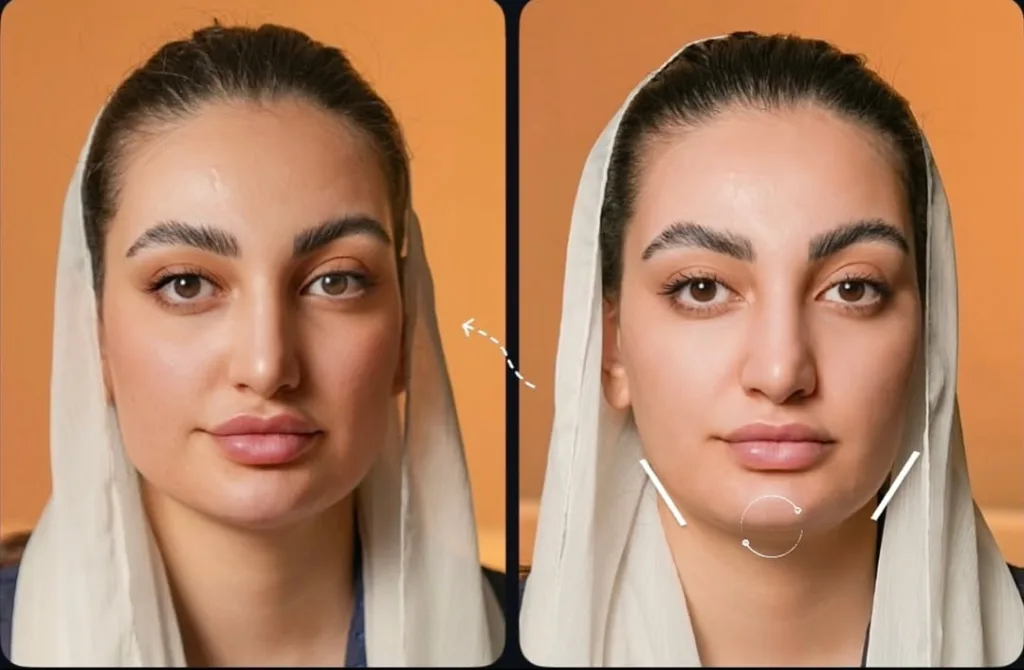 نمونه کار کلینیک زیبایی سلامت ایده آل مشهد
