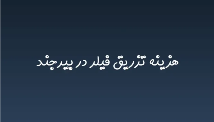 هزینه تزریق فیلر در بیرجند (لیست قیمت 1404)