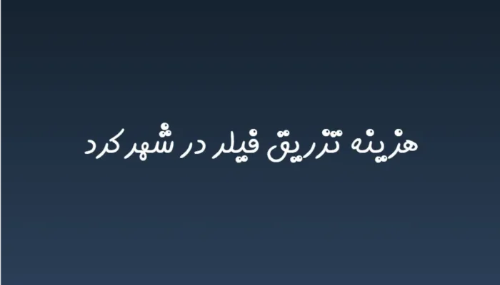 هزینه تزریق فیلر در شهرکرد (لیست قیمت 1404)